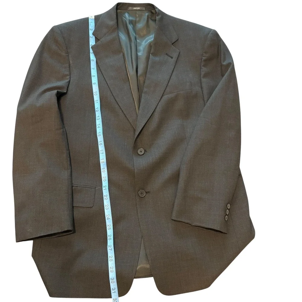 Hart Schaffner Marx Two Button Business‎ Suit Coat Jacket Sport coat 42R EUC